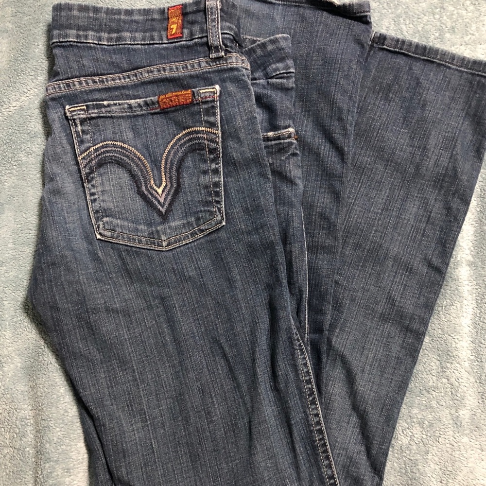 7 for All Mankind skinny jeans